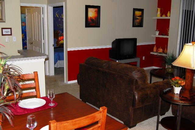 Vacation home for rent close to Disney World - Living Room